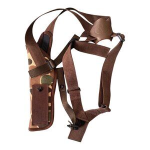 Uncle Mike’s Sidekick Vertical Shoulder Holster Harness Woodland Camo Adjustable